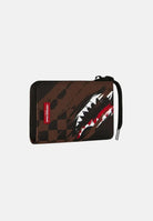 SPRAYGROUND Portafogli SMEARED GRUNGE WALLET marrone e nero per uomo e donna 910W8971NSZ . SPRAYGROUND 