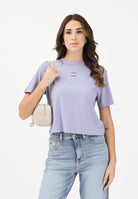 TOMMY JEANS T-shirt a manica corta Boxy Badge lilla da donna DW0DW22202 C5U TOMMY JEANS 