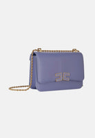 ELISABETTA FRANCHI Borsa a tracolla lilla da donna con logo BS91A61E2 EV7 ELISABETTA FRANCHI 