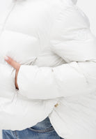 PINKO Piumino bianco da donna con logo 101602A2P6 Z07 PINKO 