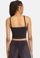 ADIDAS ORIGINALS Top Terry Towel Tank nero da donna KD1406 . ADIDAS ORIGINALS 