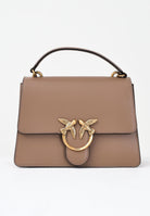 PINKO Borsa a mano Love Bag Top Handle Light marrone da donna 100066A0F1 D01Q PINKO 
