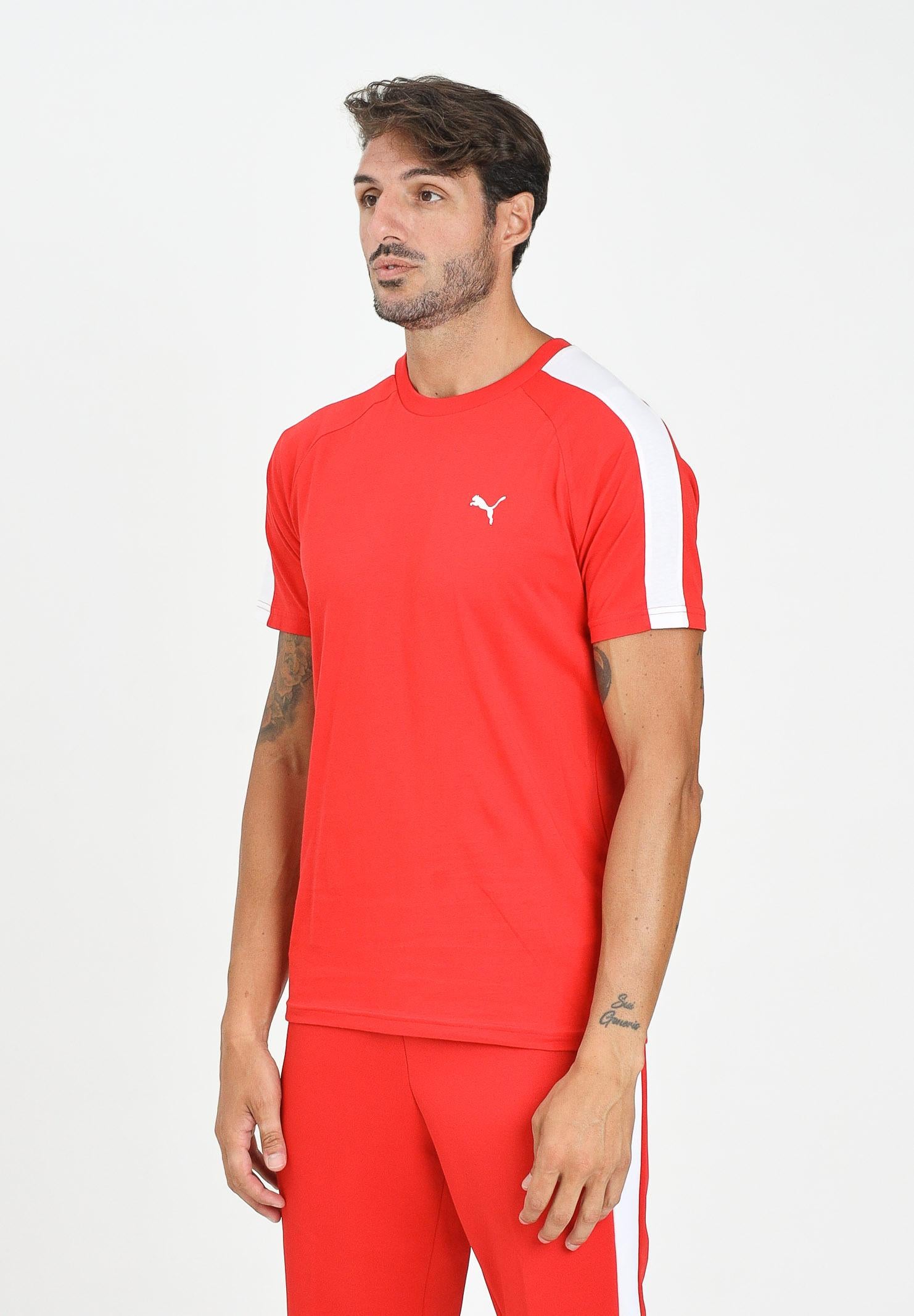 PUMA T-shirt a manica corta T7 rossa da uomo 629592 11 PUMA 