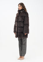 PATRIZIA PEPE Pelliccia marrone da donna 2O0175E077 B857 PATRIZIA PEPE 