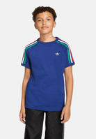 ADIDAS ORIGINALS T-shirt a manica corta 3-Stripes blu da bambino KC9515 . ADIDAS ORIGINALS 