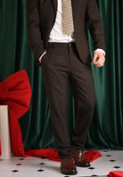 SELECTED HOMME Pantalone elegante marrone da uomo 16087869 Demitasse SELECTED HOMME 