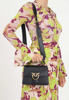 PINKO Borsa a mano Mini Love Bag One Top Handle Light nera da donna 100071A0F1 Z99Q PINKO 