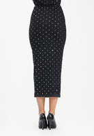 ALMA SANCHEZ Gonna midi Gapi nera da donna AS2526124RT 999 ALMA SANCHEZ 