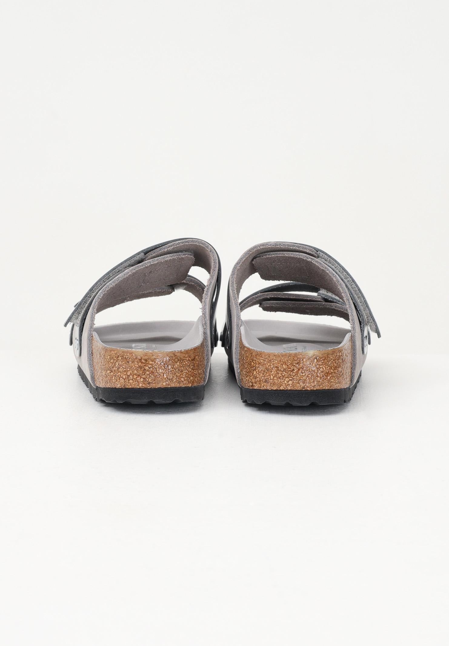 BIRKENSTOCK Ciabatte Uji grigio stone per uomo e donna 1029302 . BIRKENSTOCK 