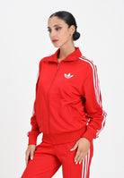 ADIDAS ORIGINALS Felpa con zip Adicolor Classic Firebird Loose rossa da donna KC1349  ADIDAS ORIGINALS 
