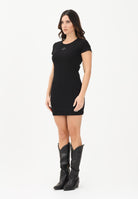 DSQUARED2 Abito corto nero per donna, ragazze e bambine con logo DQ3216D0AGG DQ900 DSQUARED2 