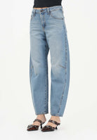 LEVI'S Jeans Baggy Barrel Modello Dad in denim medio da donna 0039A-0002 . LEVI'S® 