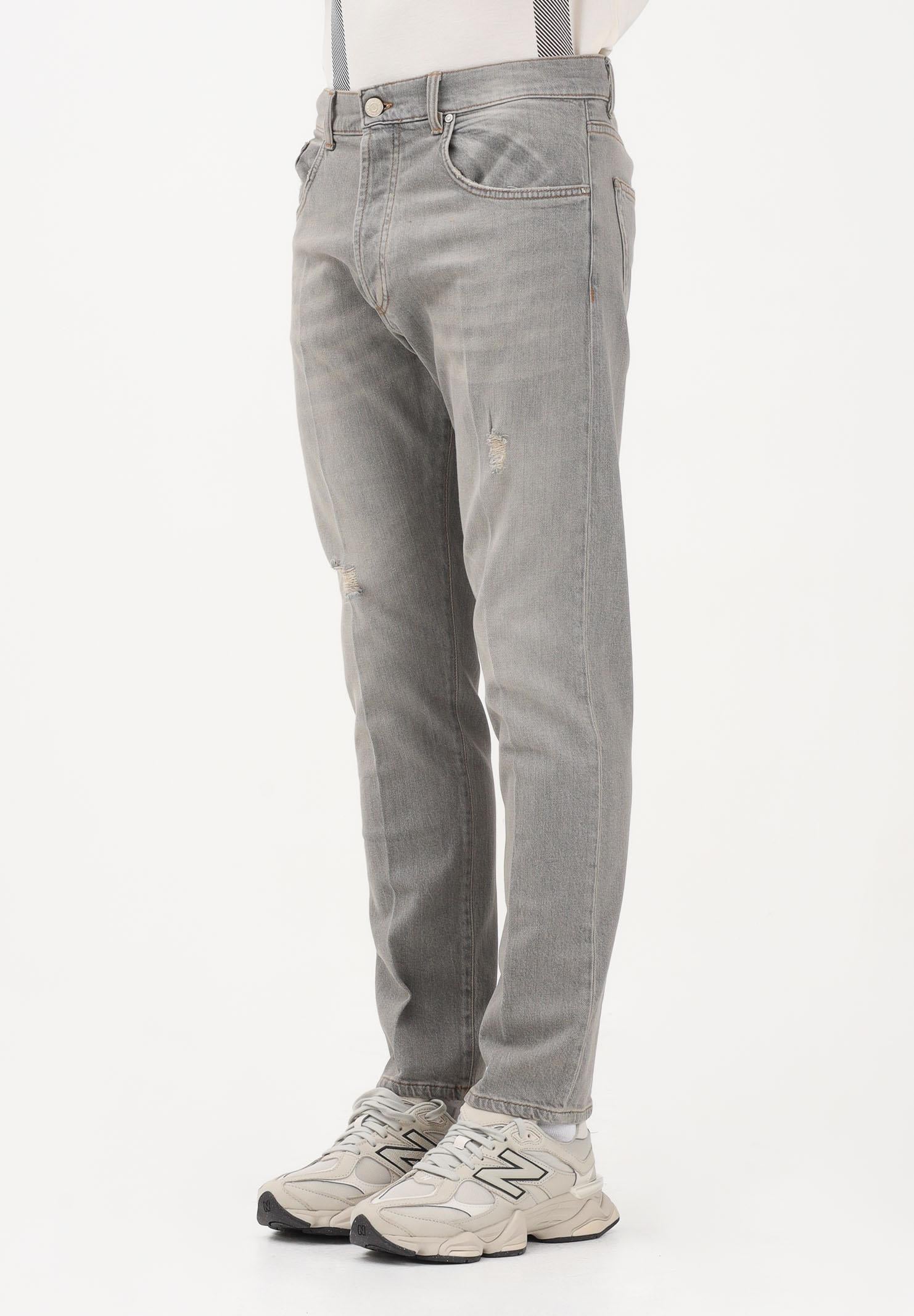 ENTRE AMIS Jeans in denim grigio sabbiato da uomo P26CHRIS2765L1052 2021 ENTRE AMIS 