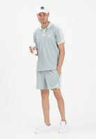 ADIDAS ORIGINALS Shorts sportivo Waffle Sprinter salvia  da uomo KX1247 . ADIDAS ORIGINALS 