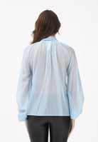 VICOLO Blusa celeste da donna con fiocco TF0488 CE VICOLO 