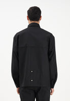 YES LONDON Camicia a manica lunga nera da uomo XCM7212 NE YES LONDON 