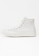 CONVERSE Sneakers Chuck 70 Crocheted Satin panna da donna A15081C  CONVERSE 