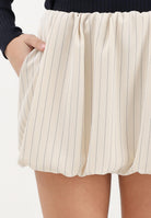 VICOLO Gonna corta panna da donna caratterizzata da un design a palloncino TAB0103 ABFBU VICOLO 