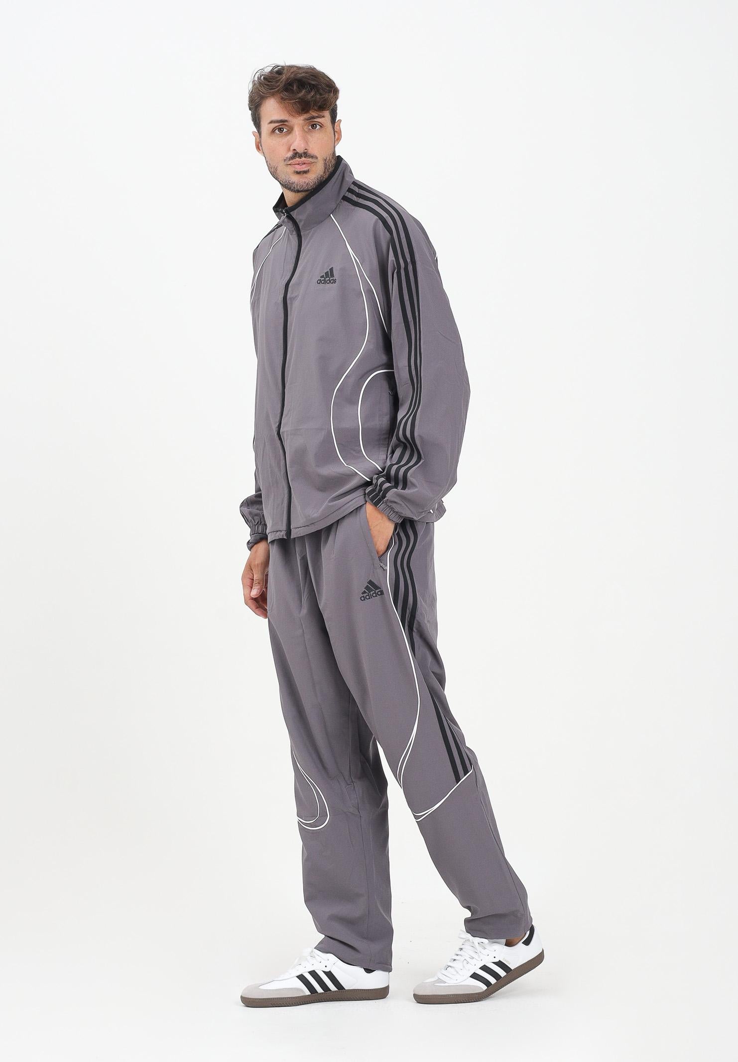 ADIDAS ORIGINALS Pantalone sportivo Teamgeist Adicolor grigio da uomo JW5870  ADIDAS ORIGINALS 