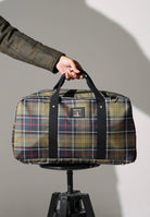 BARBOUR Borsone Torridon Tartan verde per uomo e donna 252MUBA0531 OL91 BARBOUR 