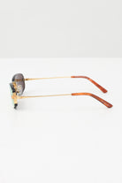 CRISTIAN LEROY Occhiali da sole con riflessi iridescenti per uomo e donna 15022 04 CRISTIAN LEROY 