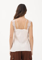 PINKO Top rosa da donna con inserti in pizzo 106623A385 P97 PINKO 