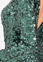 PINKO Abito corto verde da donna con paillettes<BR/><BR/> 105544A2Q4 V88 PINKO 