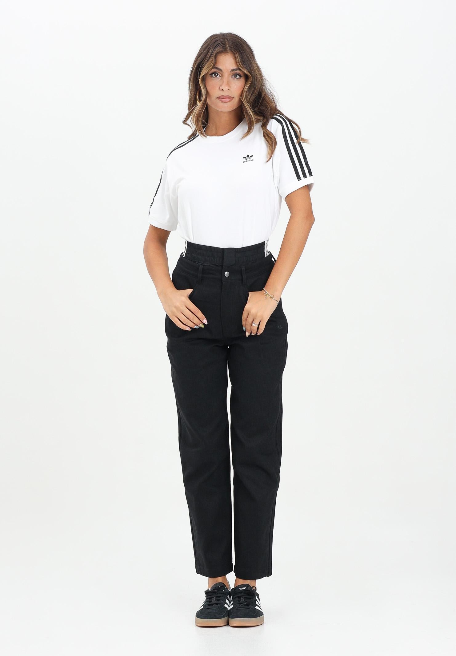 ADIDAS ORIGINALS Jeans Firebird Utility nero da donna JX7594  ADIDAS ORIGINALS 