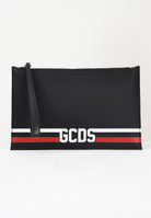 GCDS Pochette nera per uomo e donna con logo GCDSEP002 99 GCDS 