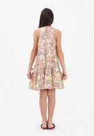 N21 Abito corto rosa per donna, ragazze e bambine con motivo floreale ricamato con paillettes N2109IN0480 0N321 N21 