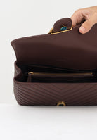 PINKO Borsa a mano Classic Love Bag Puff da donna in nappa trapuntata marrone 100043A0GK L86Q PINKO 