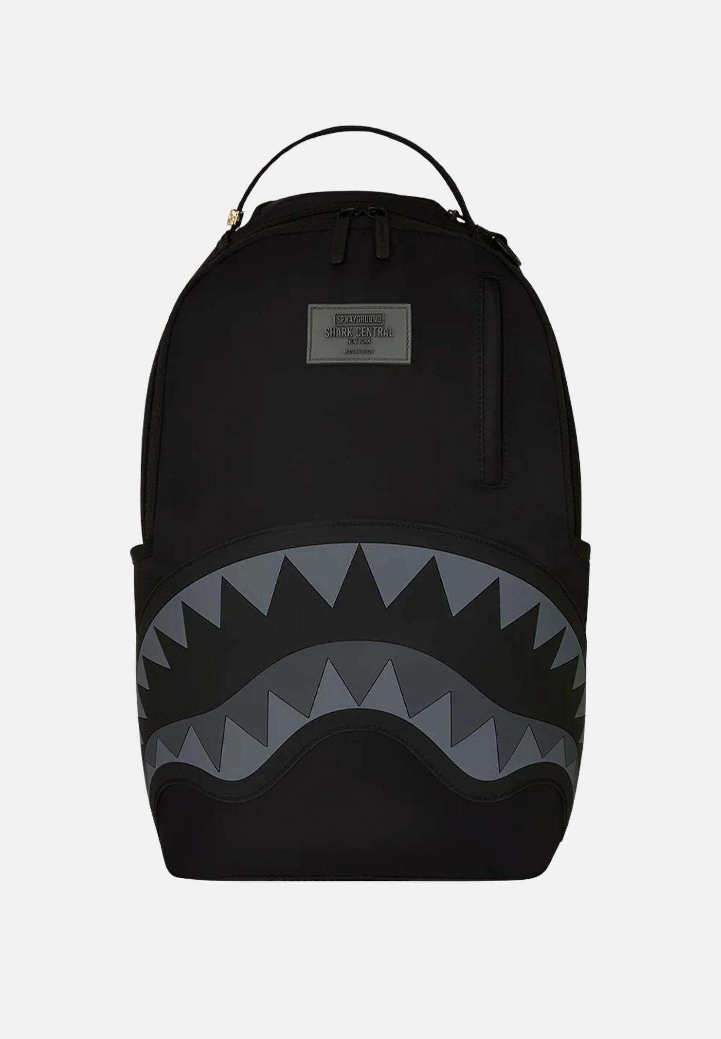 SPRAYGROUND Zaino SHARK CENTRAL NYLON nero per uomo e donna 910B7090NSZ  SPRAYGROUND 
