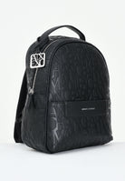 ARMANI EXCHANGE Zaino nero da donna con logo all-over XW002234AF15774 UC001 ARMANI EXCHANGE 