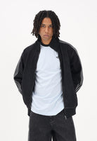 ADIDAS ORIGINALS Giubbotto Adicolor Denim Firebird nero da uomo KD1516 . ADIDAS ORIGINALS 