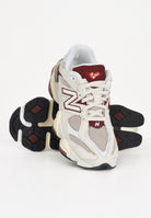 NEW BALANCE Sneakers 9060 panna e bordeaux per uomo e donna U9060PSD  NEW BALANCE 