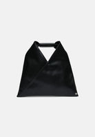 MAISON MARGIELA Borsa a mano Japanese Mini in tessuto spalmato nero da donna M60606P4313 T8013 MAISON MARGIELA 