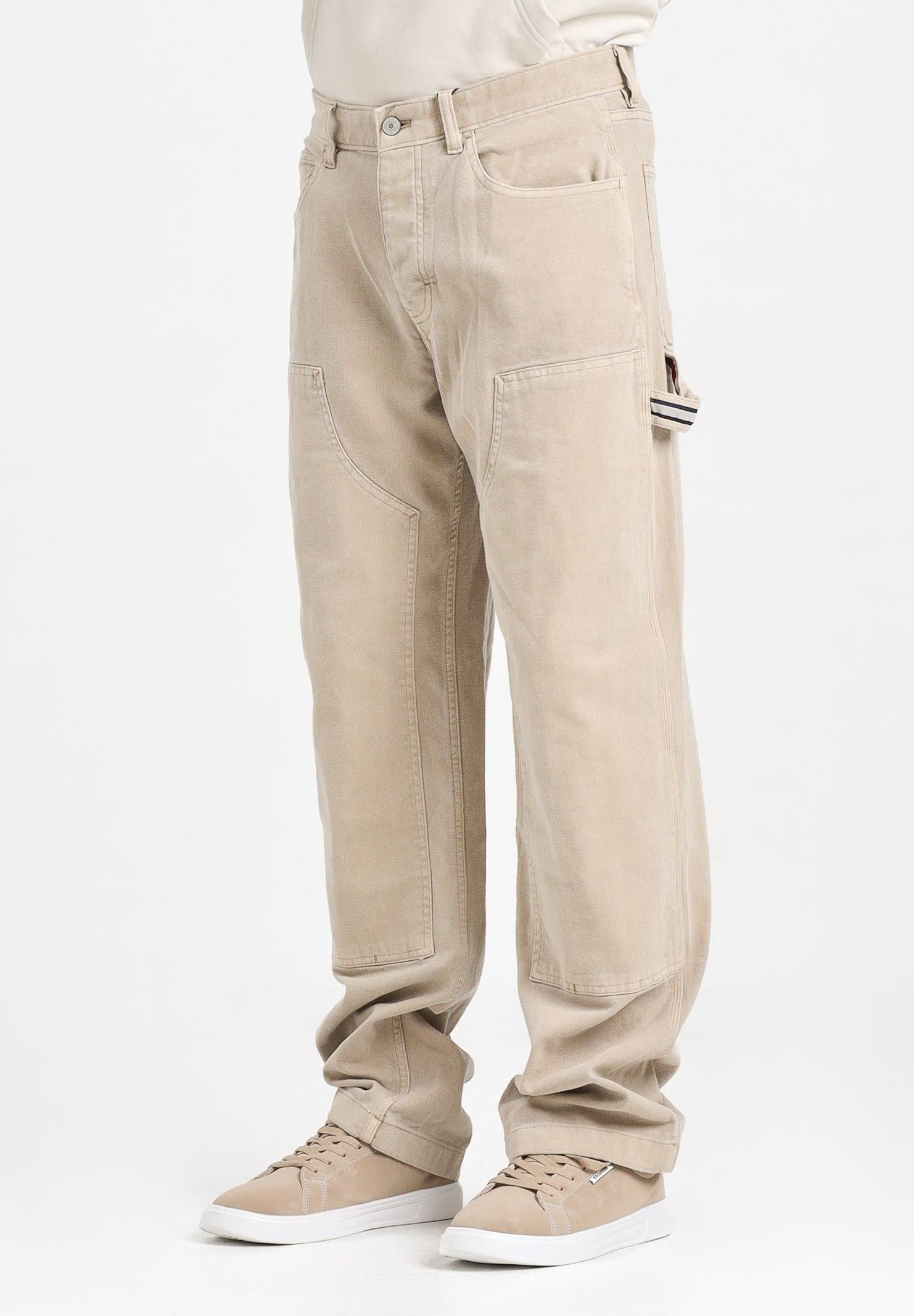 TOMMY JEANS Jeans Carpenter Jaime in denim beige da uomo DM0DM21703RBV  TOMMY JEANS 