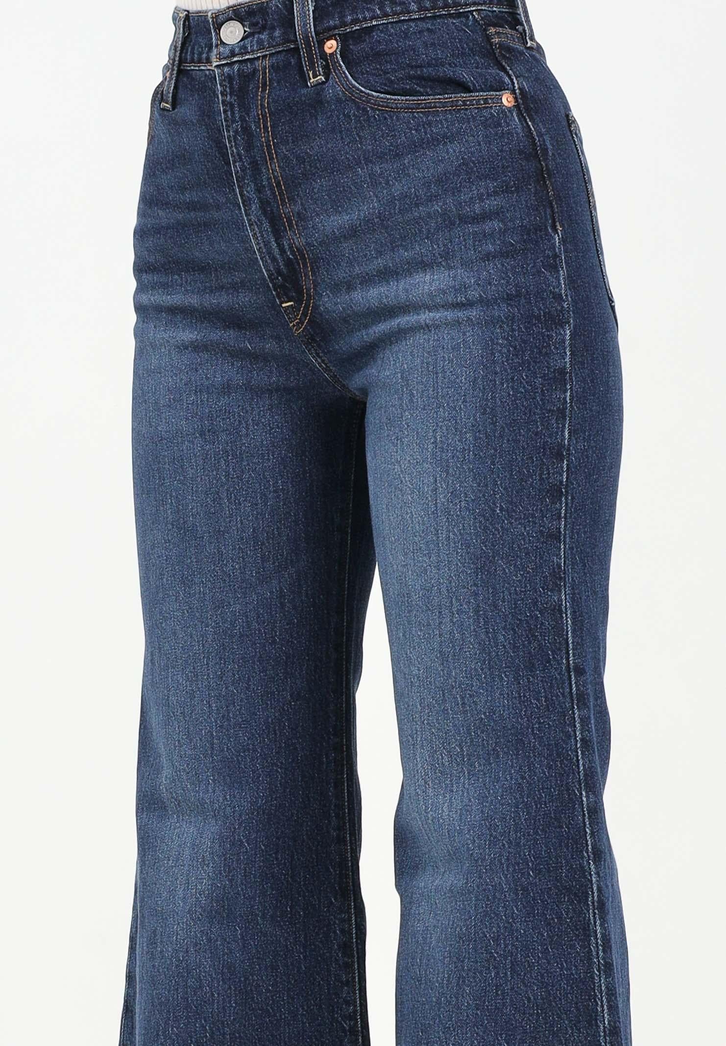 LEVI'S® Jeans Ribcage Bell in denim blu da donna A7503-0008 . LEVI'S® 