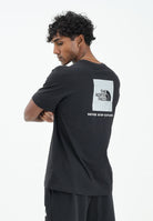 THE NORTH FACE T-shirt a manica corta NSE nera  da uomo NF0A8C4VU1H1  THE NORTH FACE 