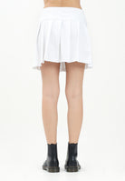 BARROW Gonna corta bianca per donna e bambina con logo S5BKJGSK145 002 BARROW 