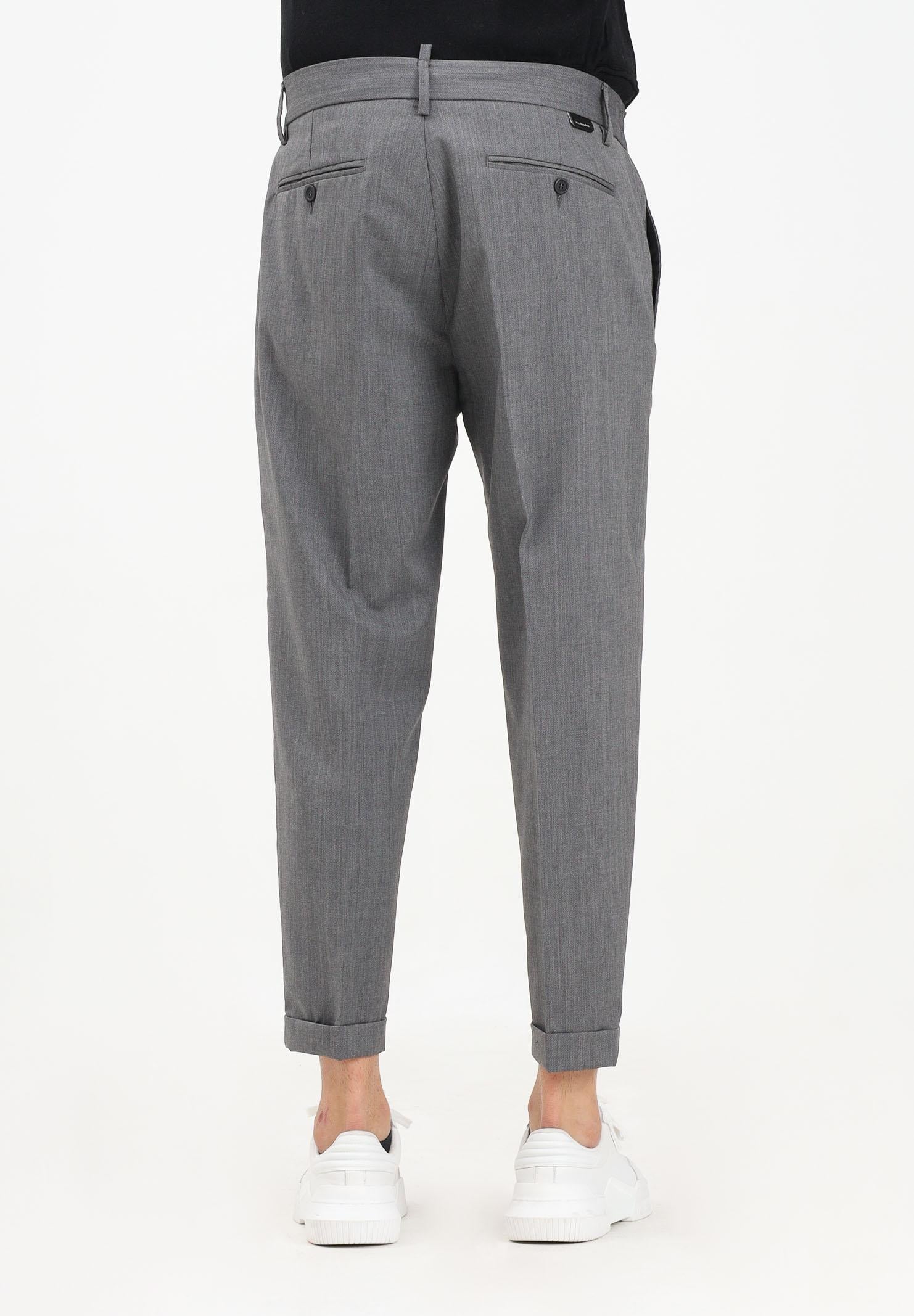 YES LONDON Pantalone grigio scuro da uomo XP3320 AN YES LONDON 