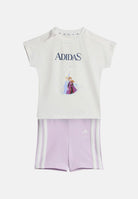ADIDAS ORIGINALS Completino ADIDAS DISNEY FROZEN bianco e rosa da neonato JZ3553 . ADIDAS ORIGINALS 