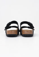 BIRKENSTOCK Ciabatte Arizona nere da donna con tomaia zebrata 1029560  BIRKENSTOCK 