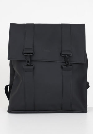 RAINS Zaino MSN nero per uomo e donna RA13300 BL RAINS 
