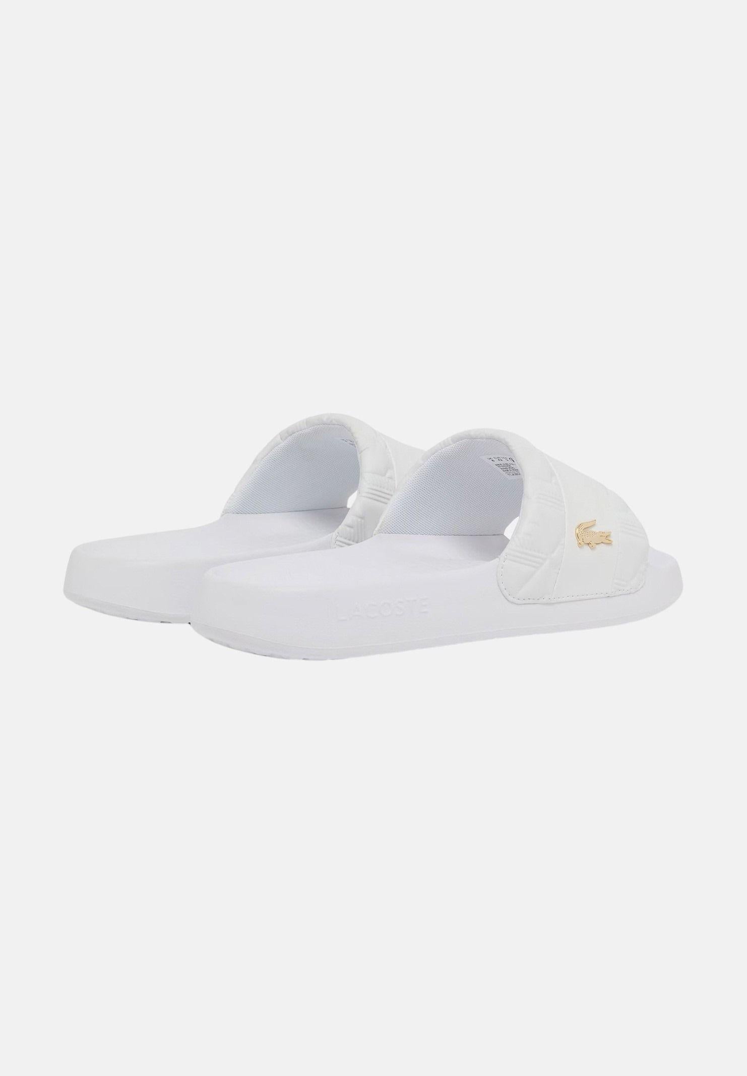 LACOSTE Ciabatte Serve Slide Hybrid bianche da uomo E03862 21G LACOSTE 