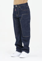 DSQUARED2 Jeans Loose Jean in denim blu per donna, ragazzi e bambini DQ2636D0AAM DQ01 DSQUARED2 