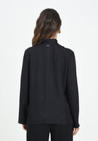 ARMANI EXCHANGE Blusa nera da donna con cravattino XW000732AF16122 UC001 ARMANI EXCHANGE 