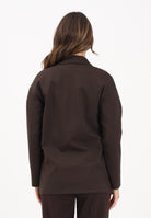 VICOLO Giacca doppiopetto marrone da donna TF0230 MA VICOLO 