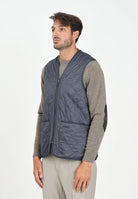 BARBOUR Smanicato Polarquilt blu da uomo da abbinare alla giacca Ashby 252MMLI0002 NY91 BARBOUR 