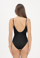 RALPH LAUREN Costume intero nero da donna con logo 21654304 BLK RALPH LAUREN 